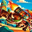 Crystal Flight Aztec Adventure